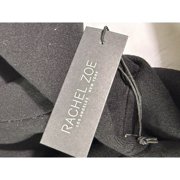 Rachel Zoe Cardigan Sweater Size 3X NWT - Open Front Plus Size Black - Picture 12 of 15